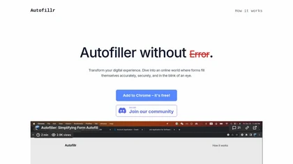 Autofillr